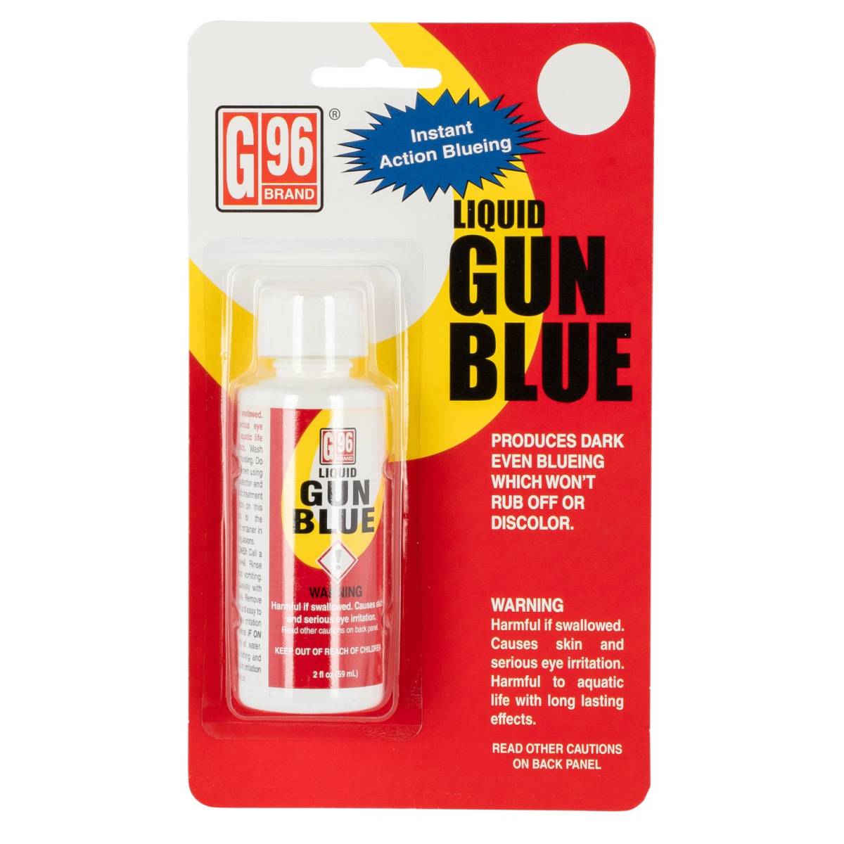 G96 1069 Gun Blue Liquid 2 oz Gun Cleaning Kits & Gun Cleaning