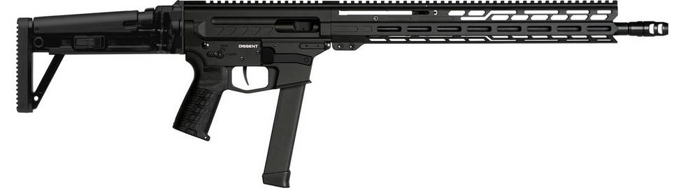 CMMG DISSENT MKGS 9MM 16.1 ARMOR BLK-img-1