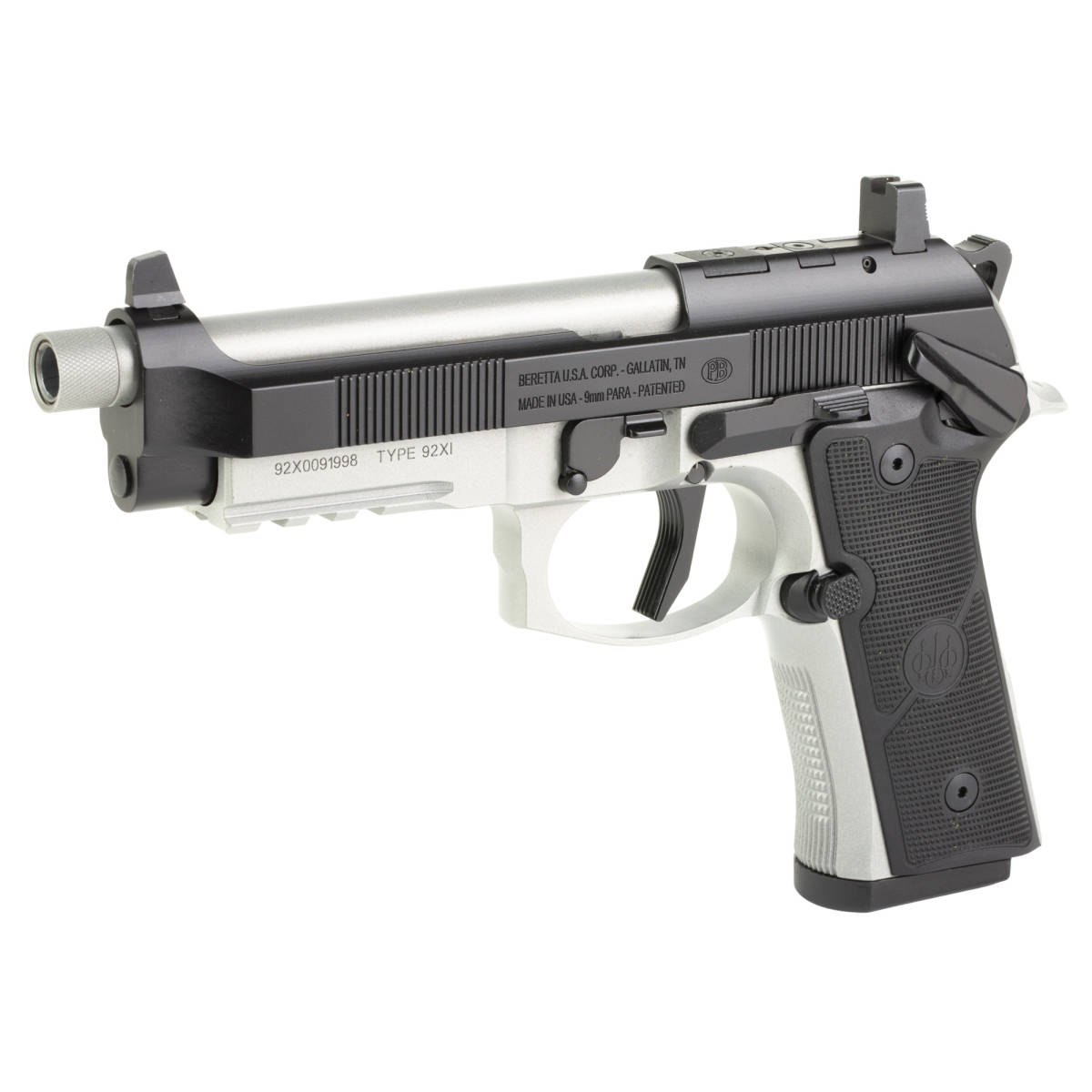 Beretta USA J92XFMSA20TB 9mm Luger 10+1 5.10”-img-2