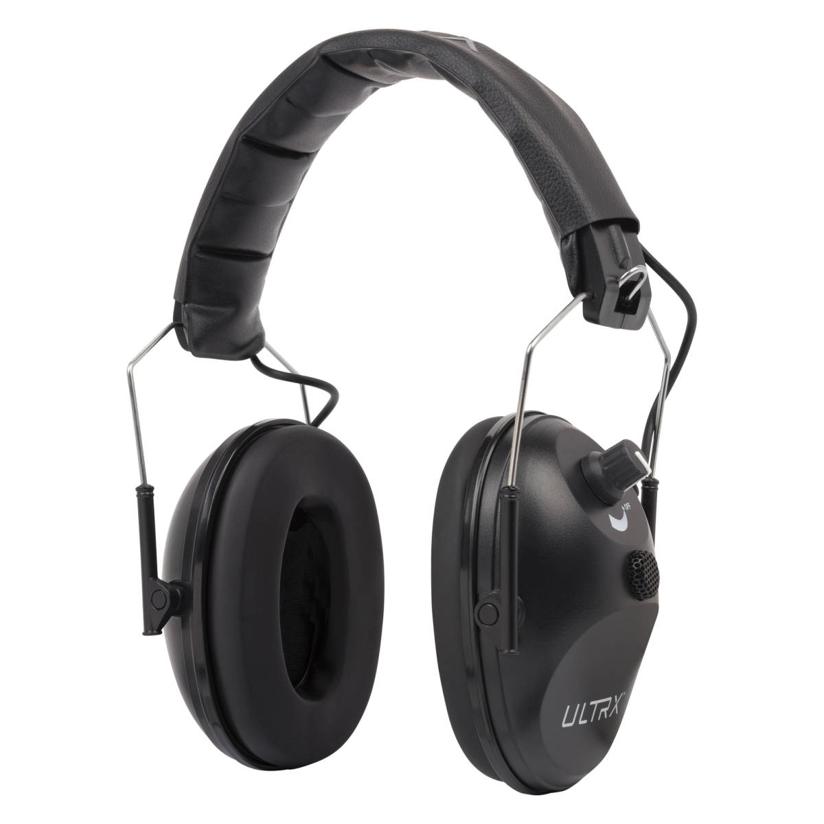 Allen 4114 Ultrax Electronic Earmuff 23 dB Black Shooting Glasses