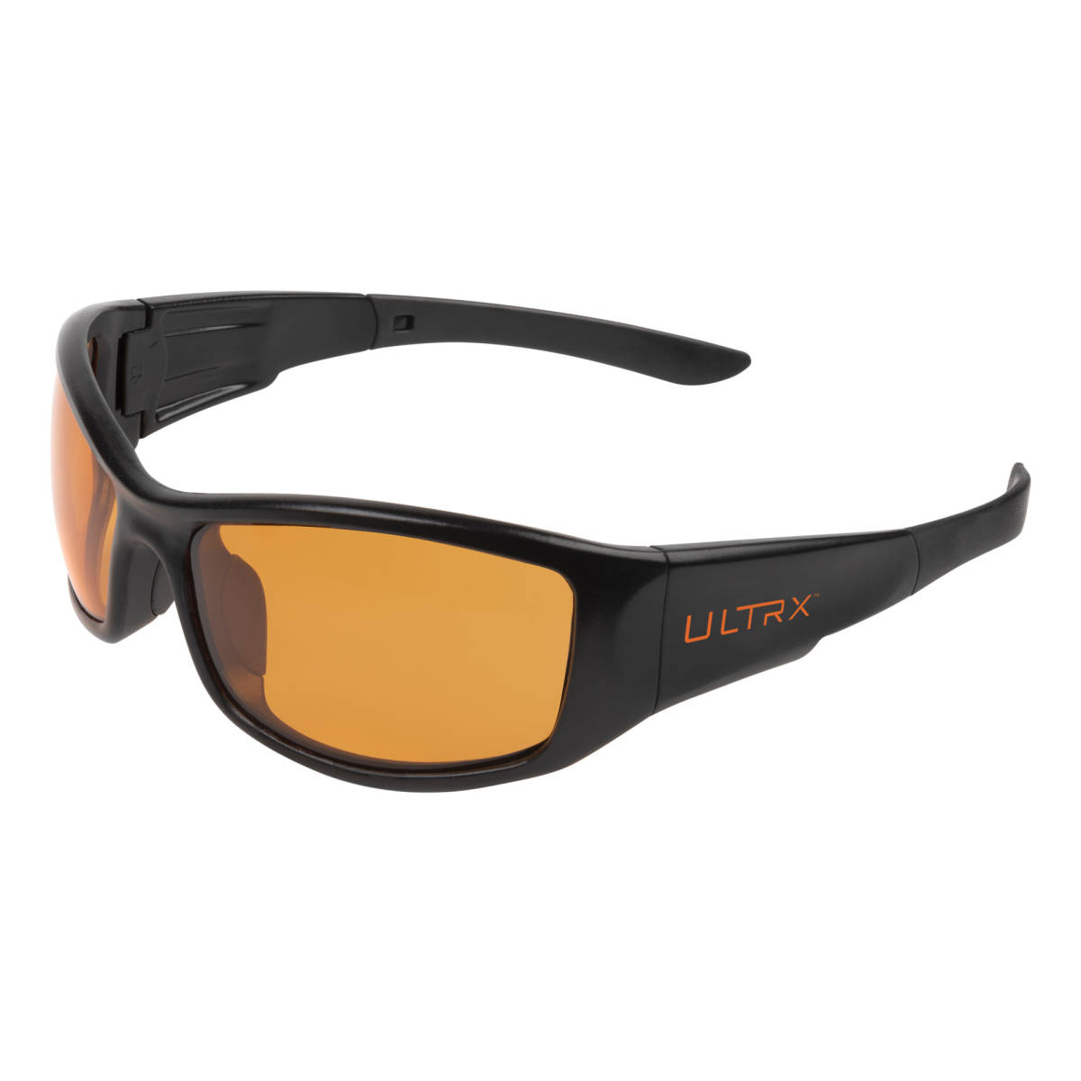 Allen 4138 Sync Safety Glasses Amber Lens Black Frame Shooting