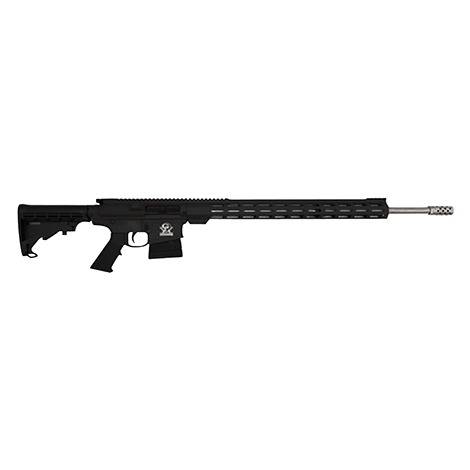 Great Lakes Firearms GL10243SSBLK AR-10 243 Win 5+1 24”, Black, 20”...-img-0