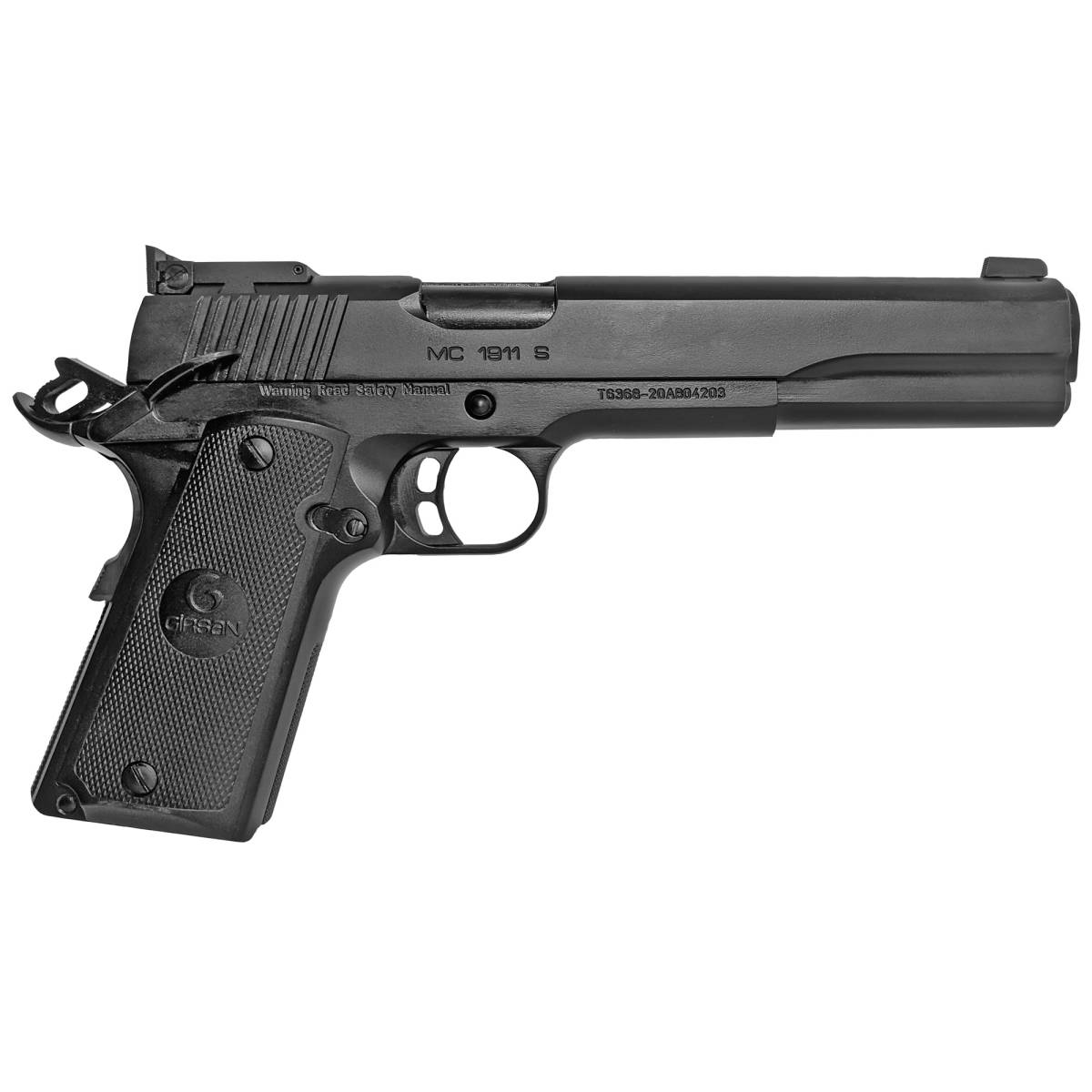 Girsan MC1911S Hunter Long Slide 1911 Pistol 10MM 8RD 6" RAIL Single Action-img-3