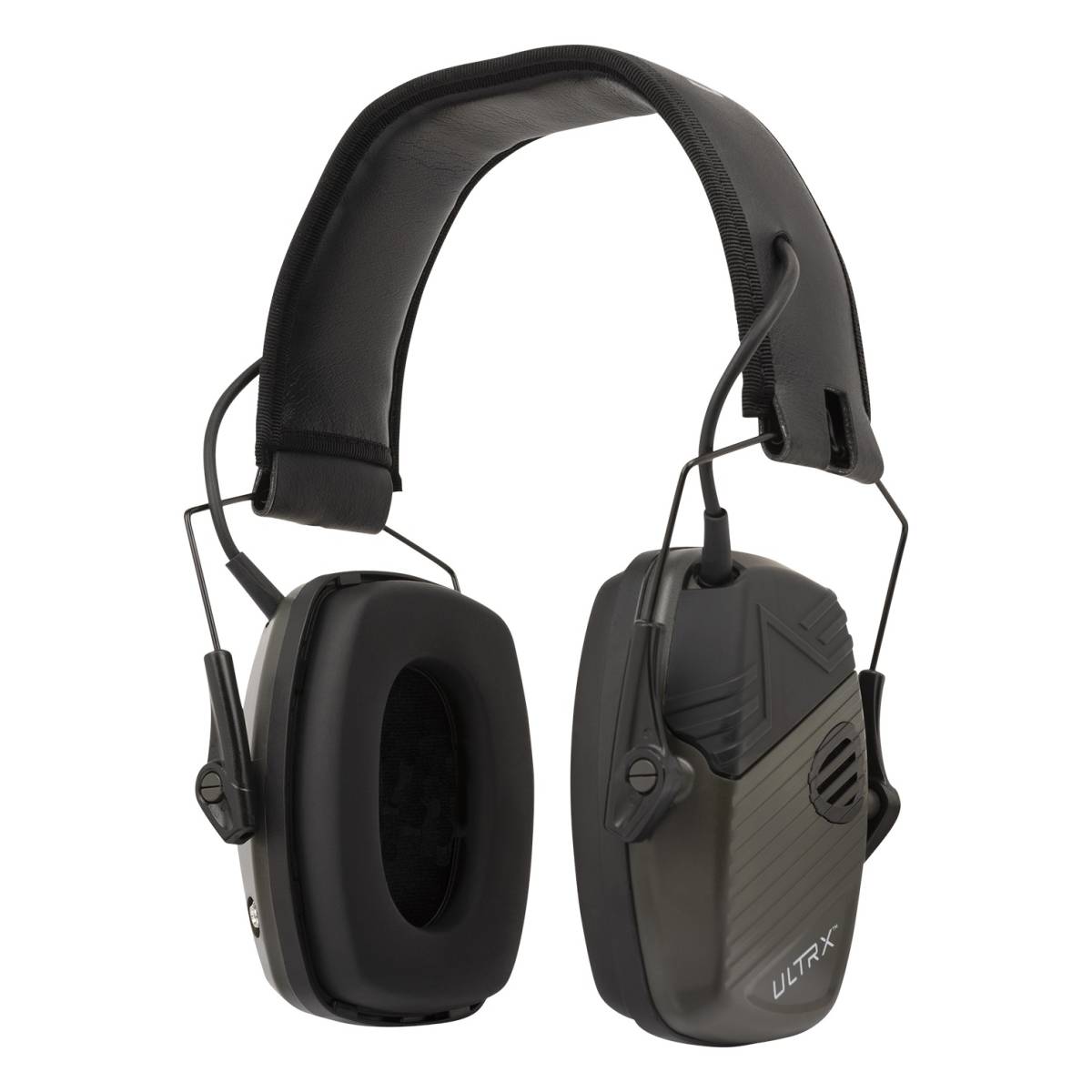 Allen 4113 Ultrax Stereo 24 dB Olive Shooting Glasses & Hearing