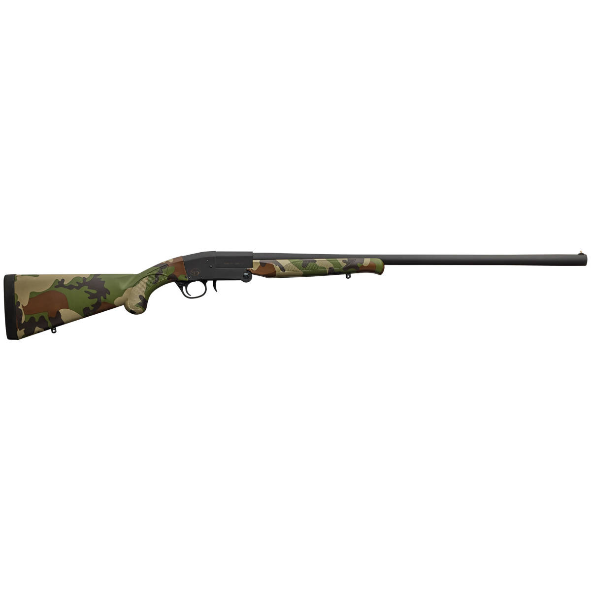 Charles Daly 930335 101 Compact 20 Gauge Break Open 3” 1rd 26” Black-img-1