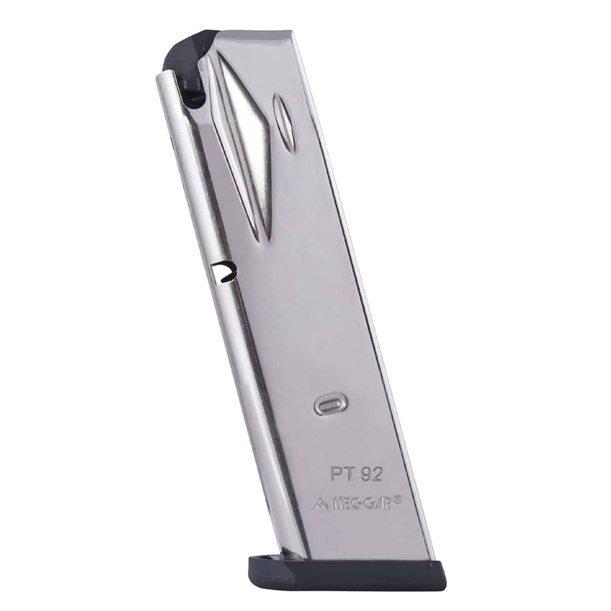 Mec-Gar PT9215N Taurus 15rd 9mm Luger, Fits PT99/PT92 Nickel-img-1