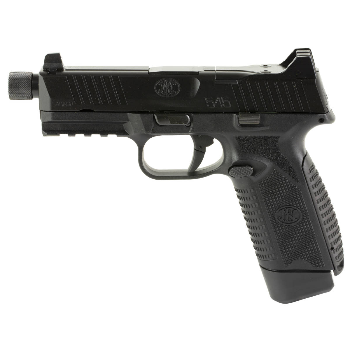FN 66101383 545 Tactical 45 ACP 15+1/18+1 4.71” Black Target...-img-0