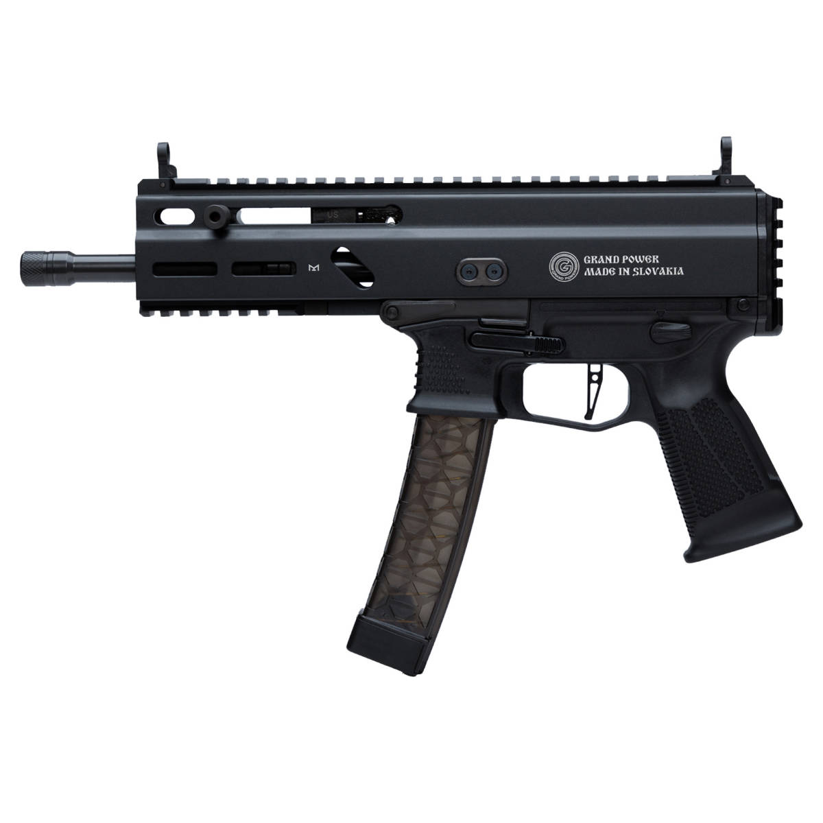 Grand Power Stribog SP9-A3 Tactical 9mm Pistol 8” 3-30rd Mags - Semi ...