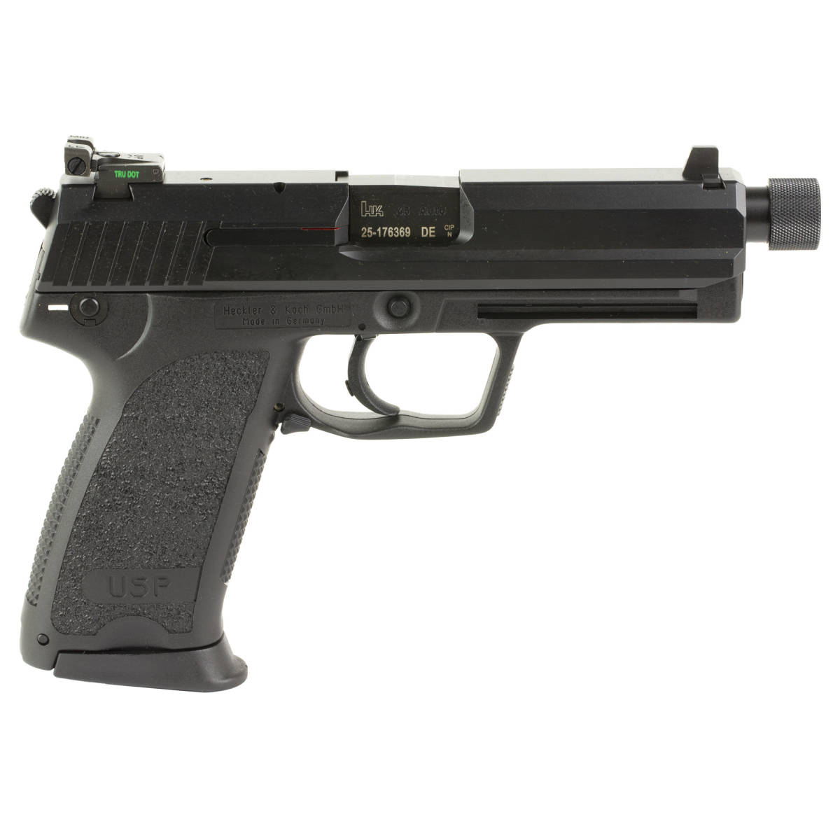 HK USP Tactical V1 45 ACP 5.09" 12+1 Night Sights USP-45 Pistol-img-1