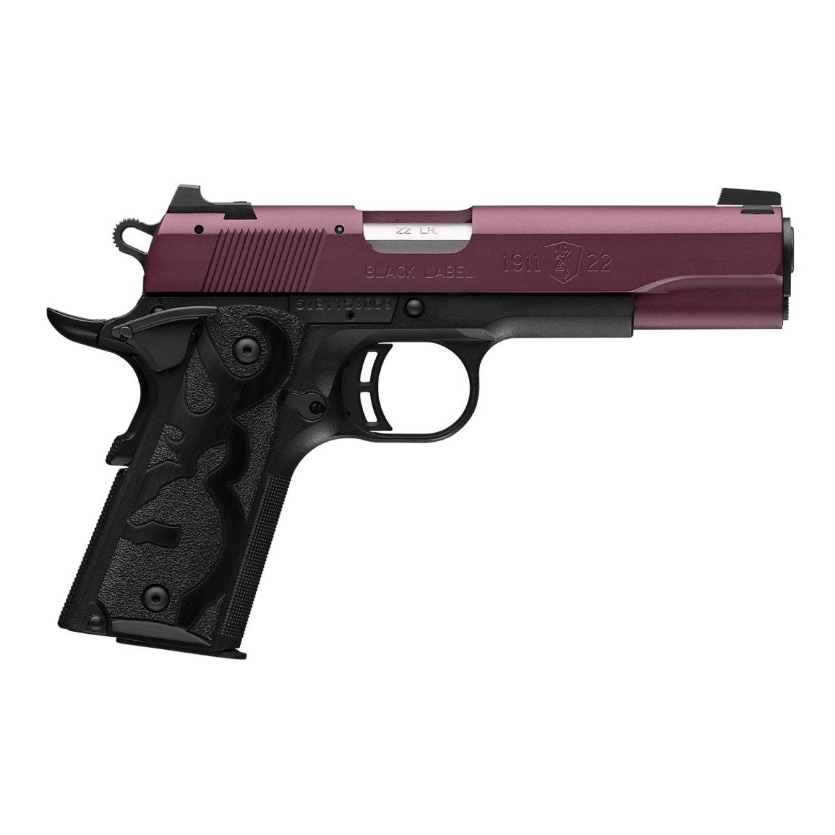 Browning 1911 Black Label Full Size 22 LR 4.25" 10+1 Polymer Stainless...-img-1