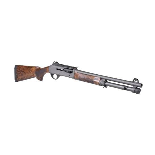 PANZER M4 TACTICAL 12 GAUGE 18.5” 5RD SHOTGUN, WALNUT/DISRUPTIVE GREY ...