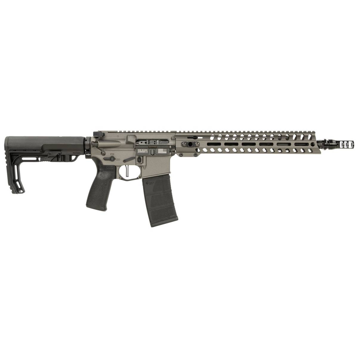 Patriot Ordnance Factory 02046 Minuteman 5.56x45mm 30+1 13.75” Black...-img-0