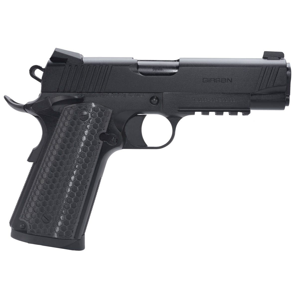 Girsan 392075 MC1911 C Untouchable Compact Frame 9mm Luger 9+1 4.40”...-img-1