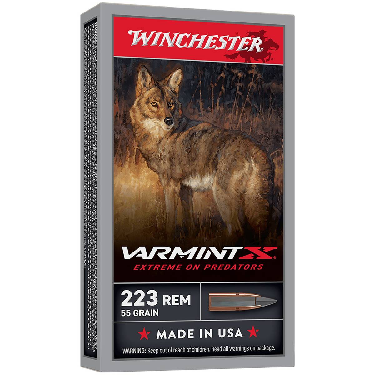 Winchester Ammo X22250PXP Varmint X 22-250Rem 55gr Extreme Point 20 Per...-img-1