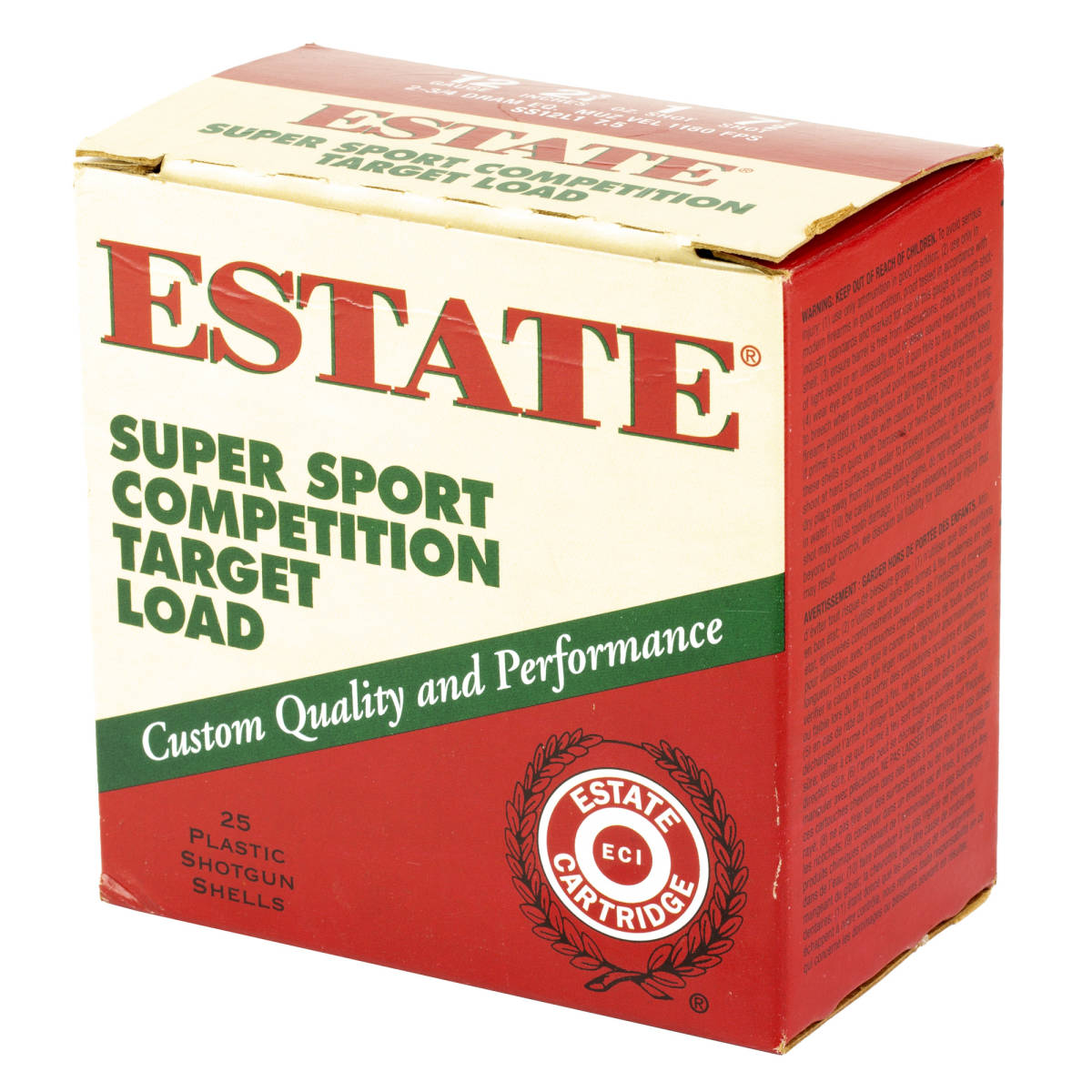 Estate Cartridge SS12L175 Super Sport Competition Target 12Gauge 2.75”-img-3