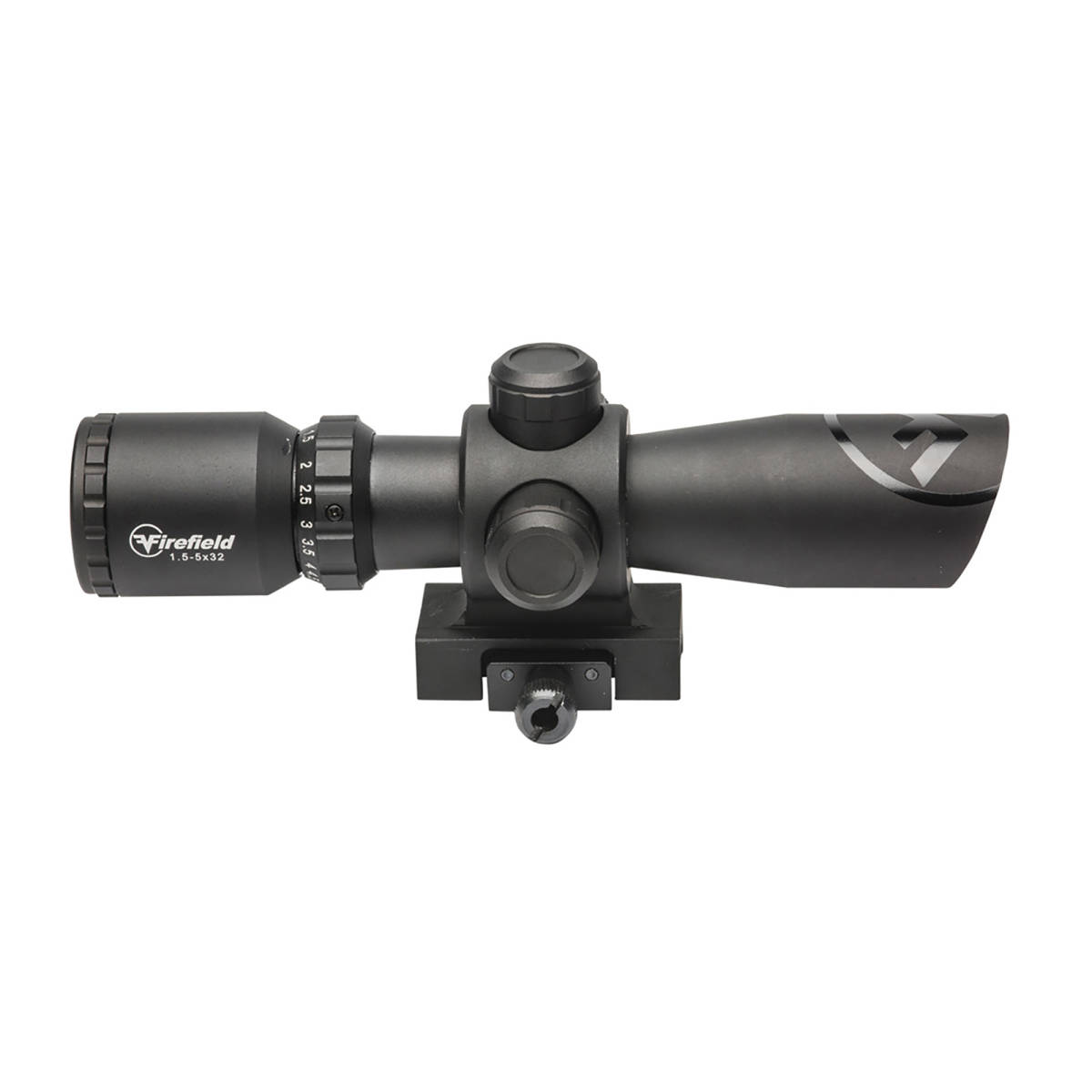 Firefield FF13061 Barrage Matte Black 1.5-5x32mm Illuminated Red/Green...-img-2