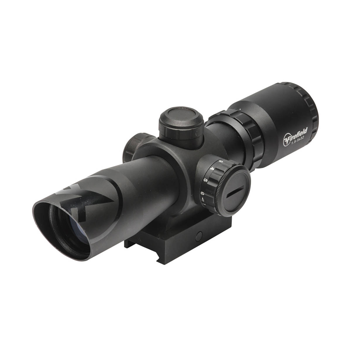Firefield FF13061 Barrage Matte Black 1.5-5x32mm Illuminated Red/Green...-img-3