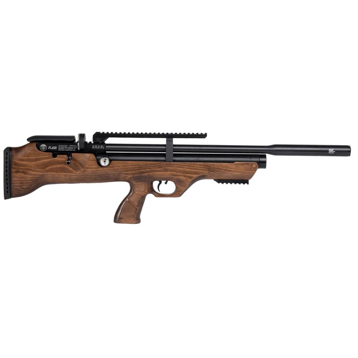 Hatsan USA HGFLASHPUP25 FlashPup QE Air Rifle 25 Cal Hardwood-img-0