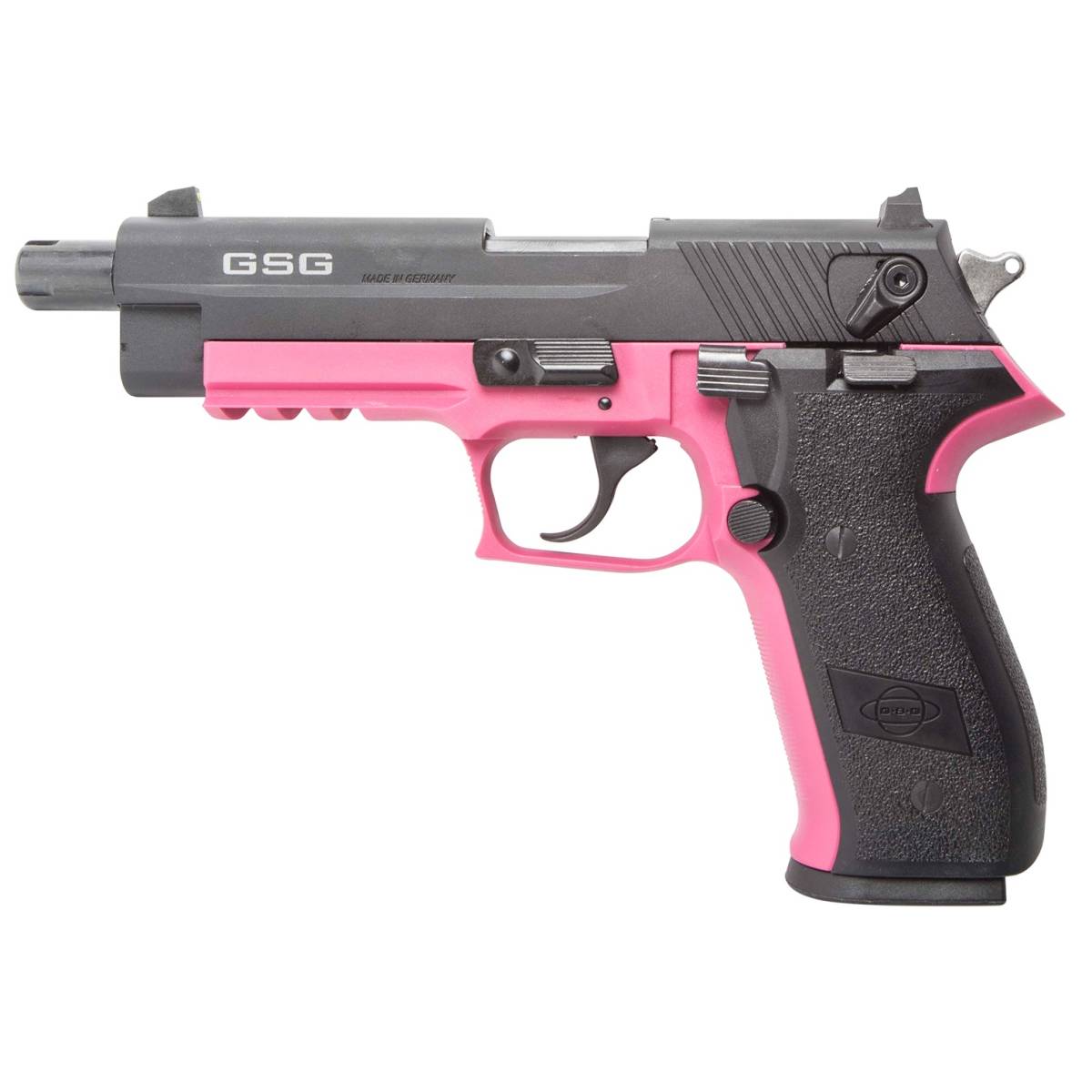 GSG FireFly 22LR PISTOL 4.90” 10+1 Pink THREADED BARREL Black Zinc...-img-2