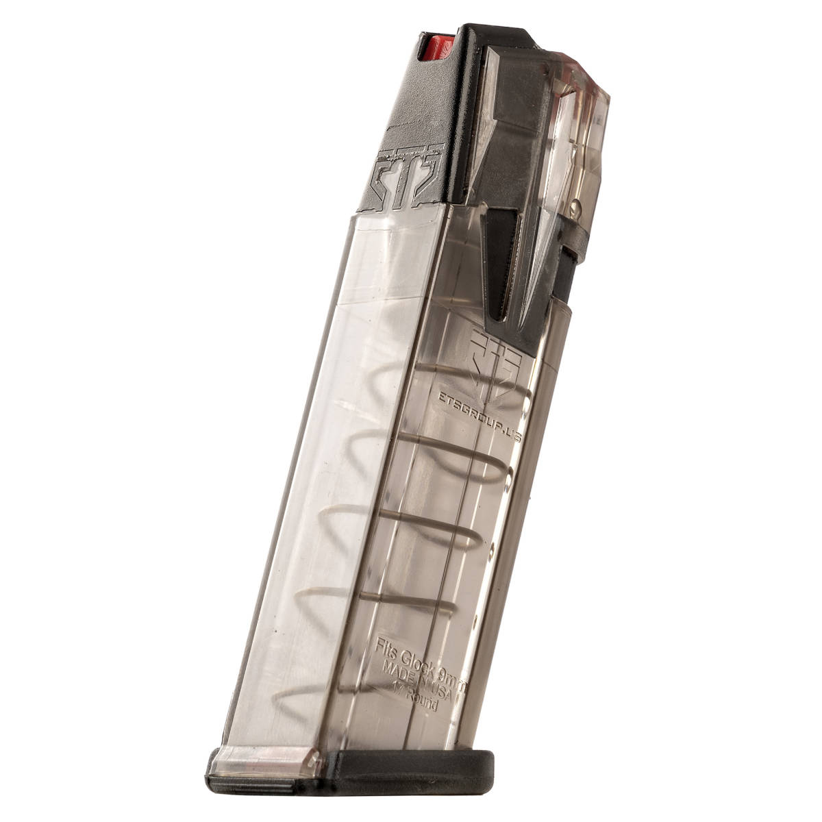 ETS Group OMGGLK17 Omega 17rd Flush 9mm Luger Clear Polymer Fits Glock...-img-3