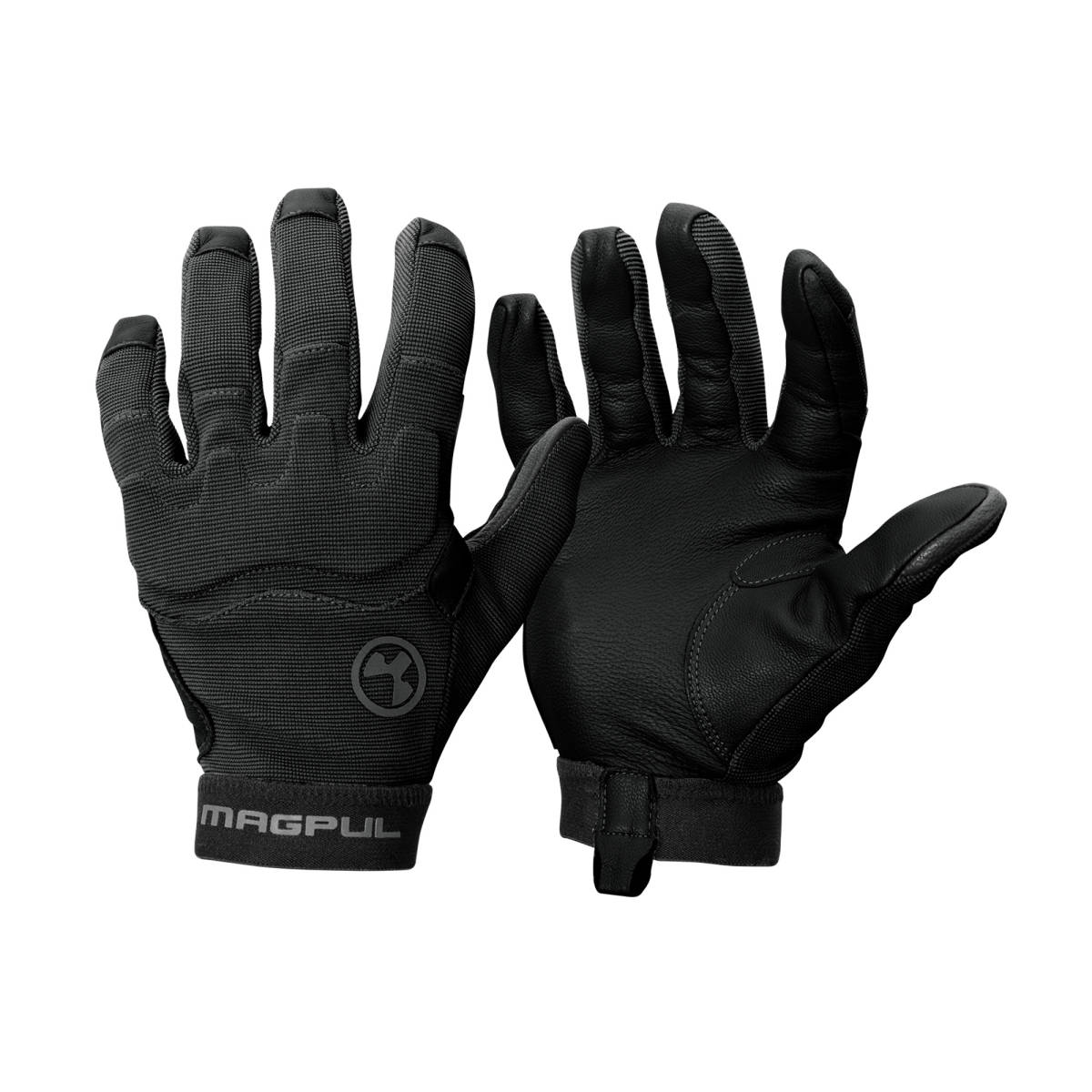 Magpul Patrol 2.0 Gloves Black Nylon Leather Medium MAG1015001-img-1