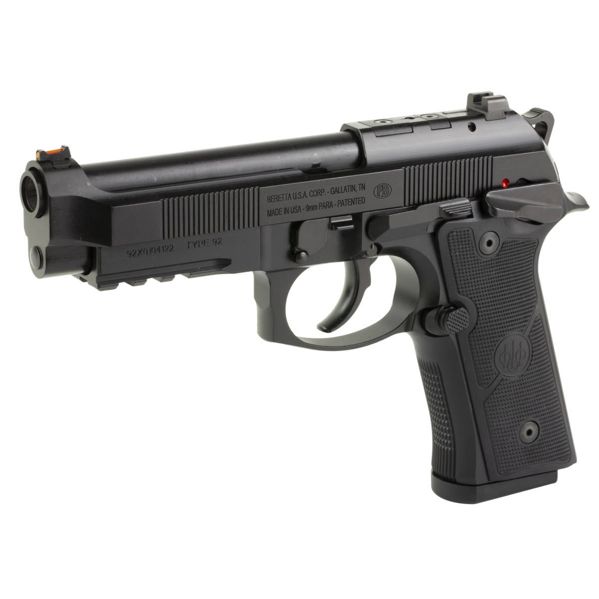 Beretta USA J92XFMSDA20 92GTS 9mm Luger 10+1 4.70” Black Inox Steel...-img-2