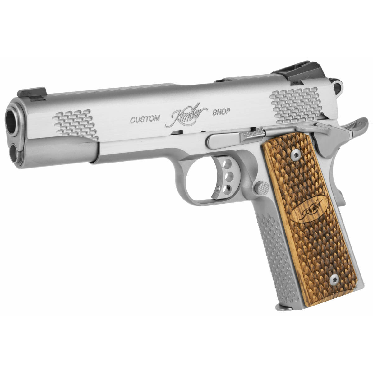 Kimber Mfg.,inc 3200181CA Stainless Raptor II (CA) 45 ACP 8+1 5” Brush-img-3