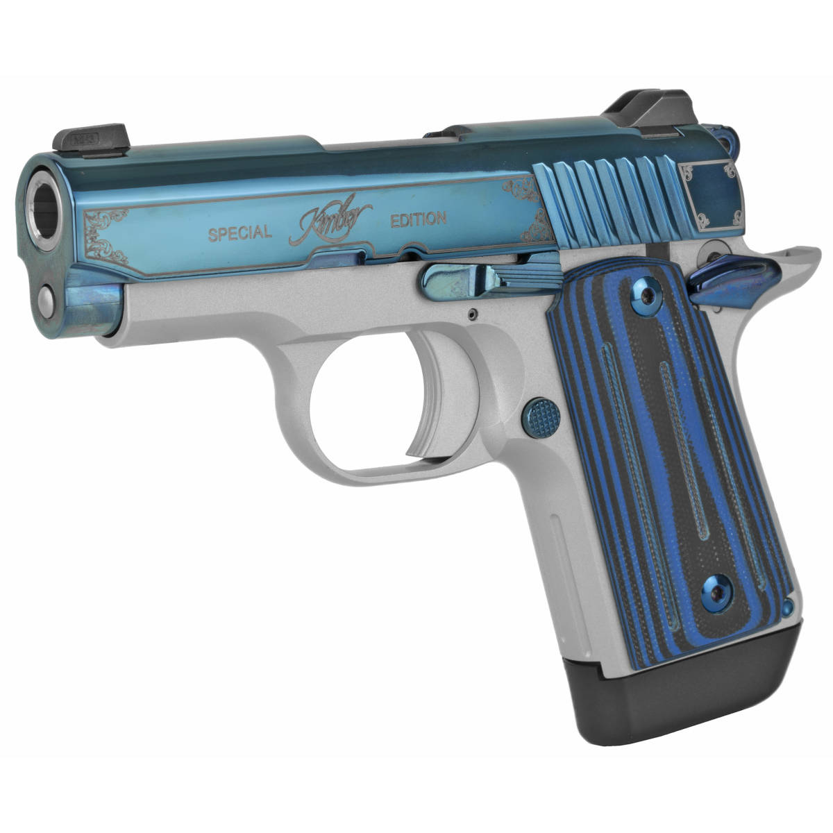 Kimber Mfg.,inc 3300111 Micro 9 Sapphire 9mm 6+1 3.15” Polished Bright-img-3