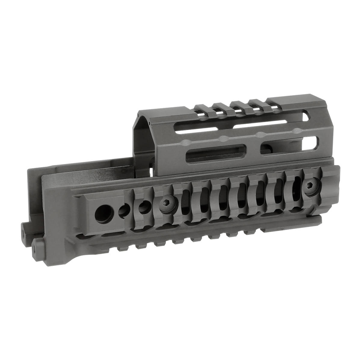 Midwest Industries MIAKALPHAQR6 AK Alpha Black 6061 Aluminum AK-47/AK-74