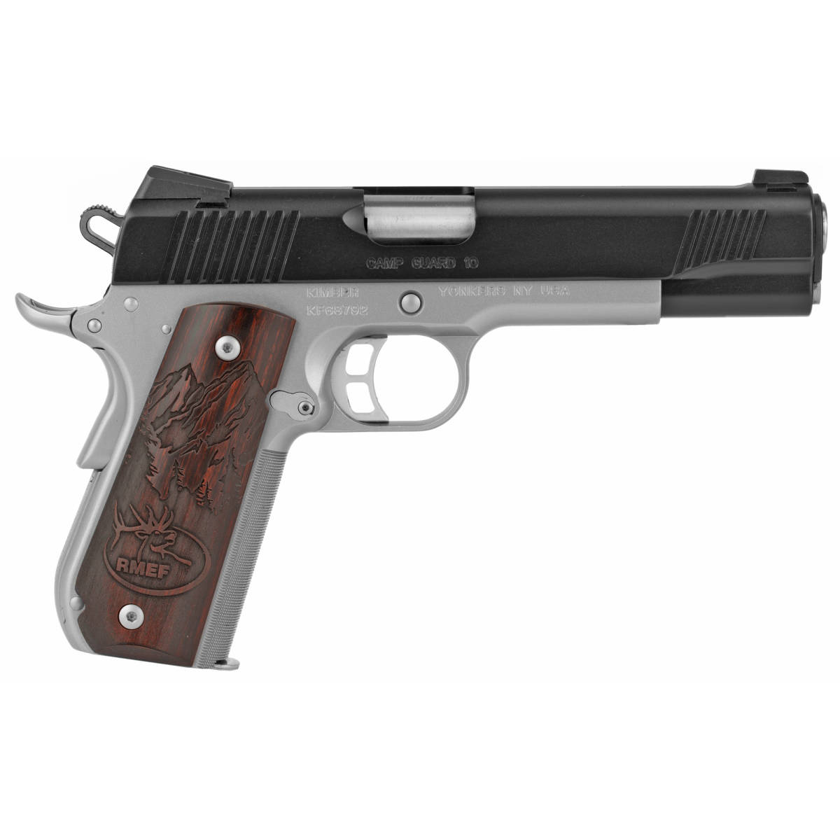Kimber Mfg, Inc 3000233 Camp Guard 10mm Auto 8+1 5” Stainless Match...-img-1