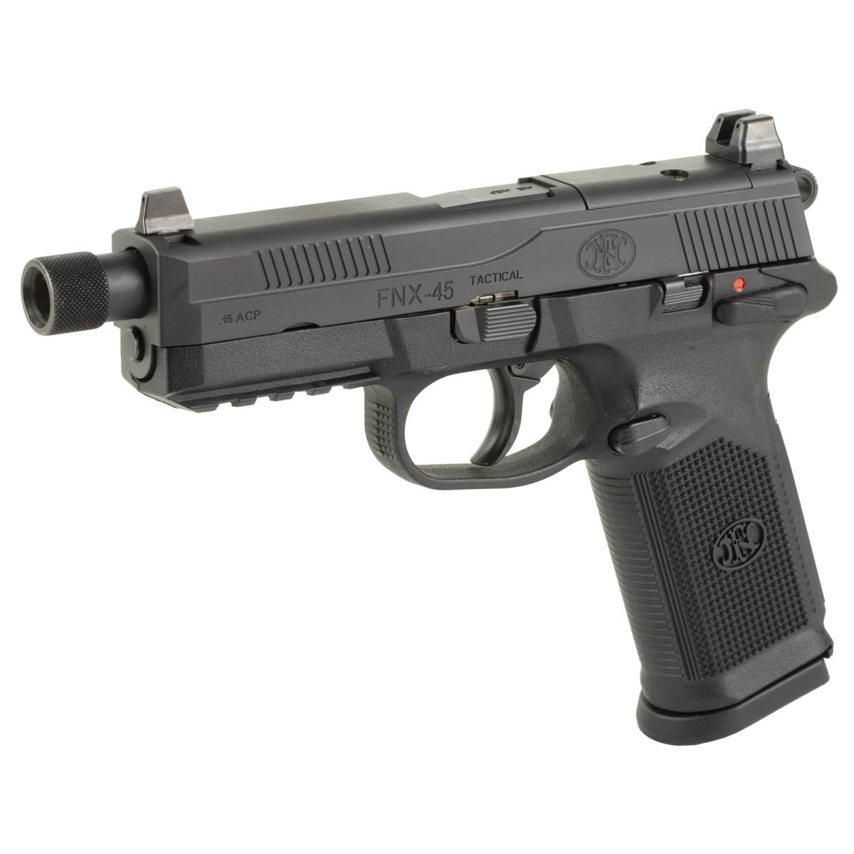 FN 66101633 FNX Tactical Bundle 45 ACP 10+1 5.30” Black Steel Threaded-img-2