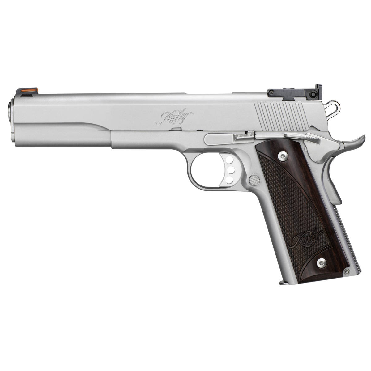 Kimber Mfg, Inc 3000373 Target Long Slide 45 ACP 7+1 6” Stainless...-img-1