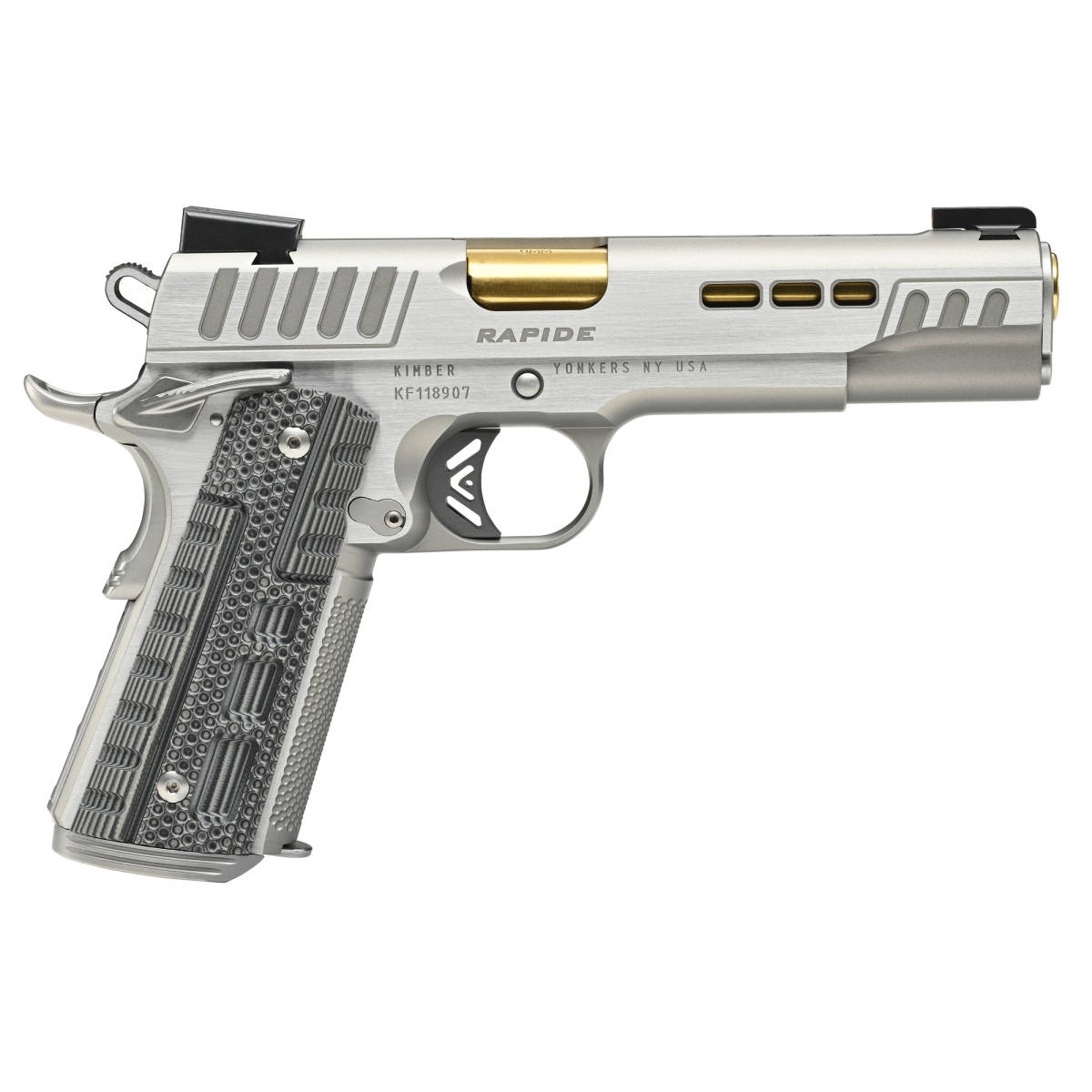 Kimber Mfg.,inc 3000420 Rapide Dawn 9mm Luger 9+1 5” Gold TiN...-img-2