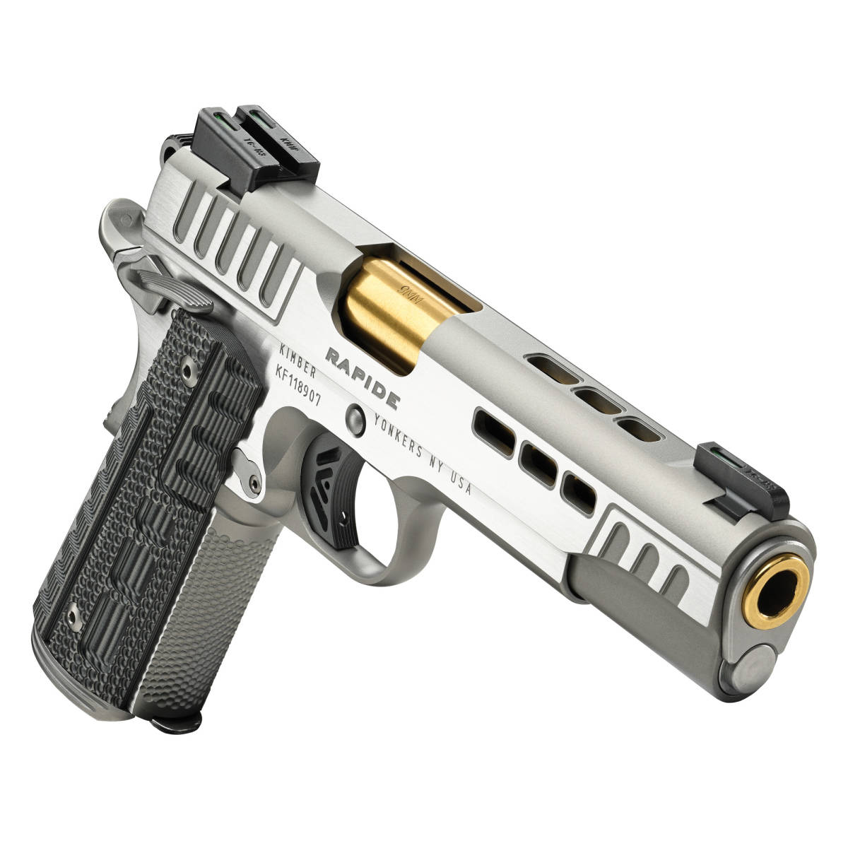 Kimber Mfg.,inc 3000420 Rapide Dawn 9mm Luger 9+1 5” Gold TiN...-img-3