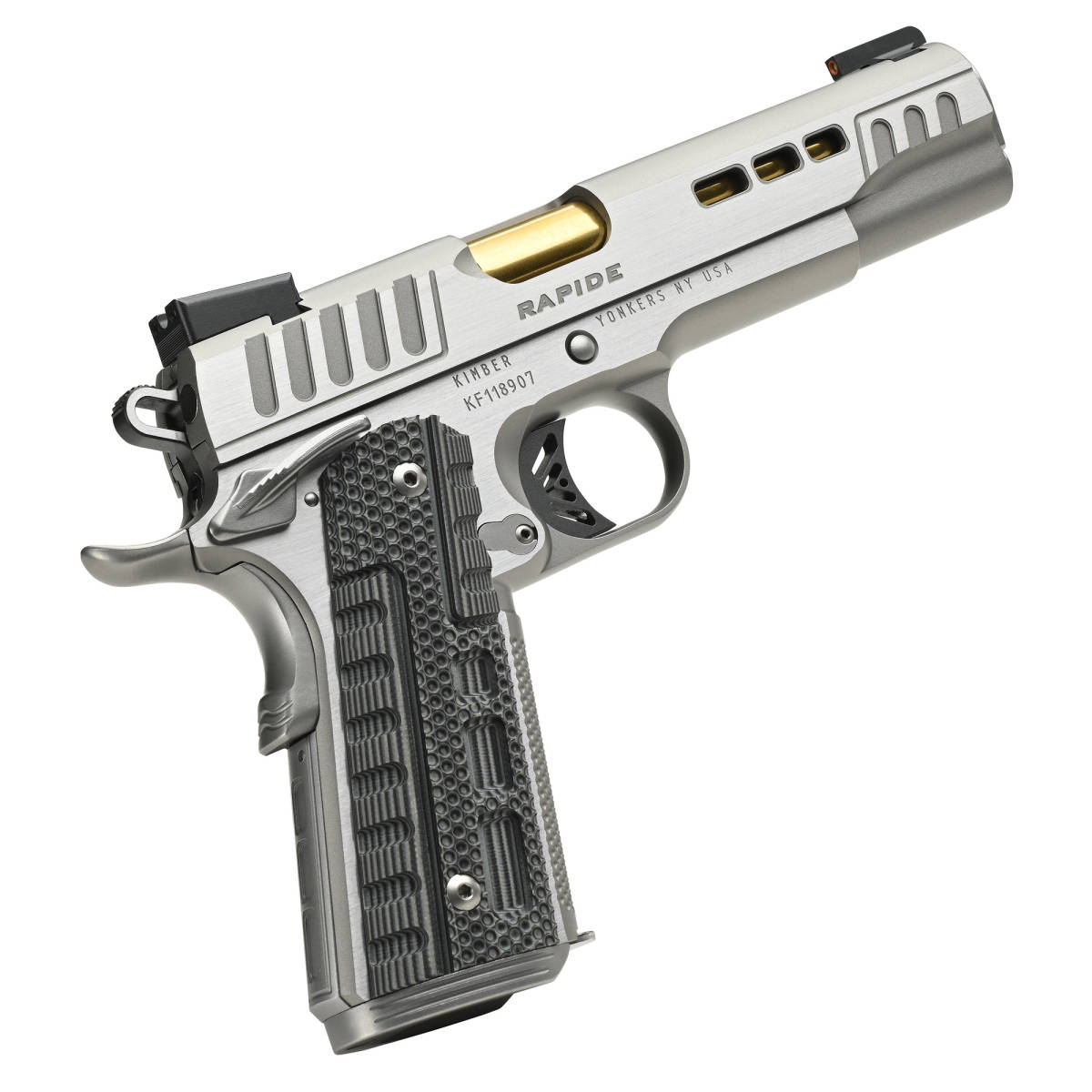 Kimber Mfg.,inc 3000424 Rapide Dawn 10mm Auto 8+1 5” Gold TiN...-img-2
