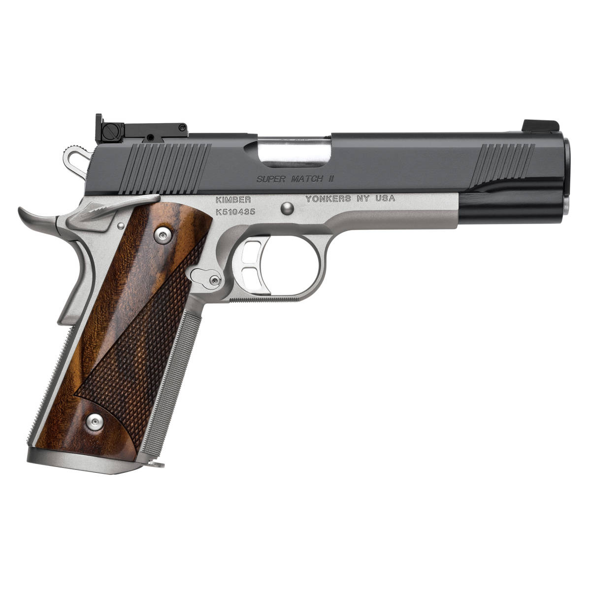 Kimber Mfg.,inc 3200309 Super Match II 45 ACP 8+1 5” Matte Black...-img-1