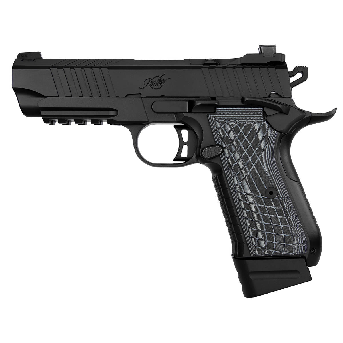 Kimber Mfg.,inc 3100014 KDS9C Rail 9mm 15+1 18+1 4.09” KimPro Black...-img-0