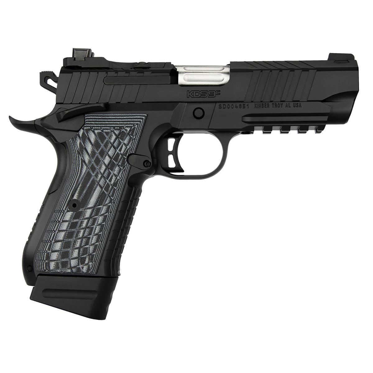 Kimber Mfg.,inc 3100014 KDS9C Rail 9mm 15+1 18+1 4.09” KimPro Black...-img-1