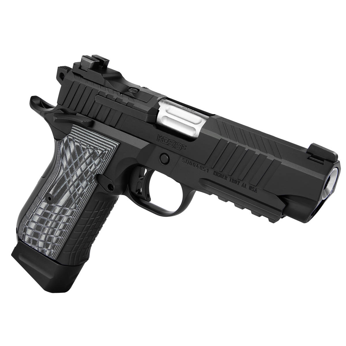 Kimber Mfg.,inc 3100014 KDS9C Rail 9mm 15+1 18+1 4.09” KimPro Black...-img-2