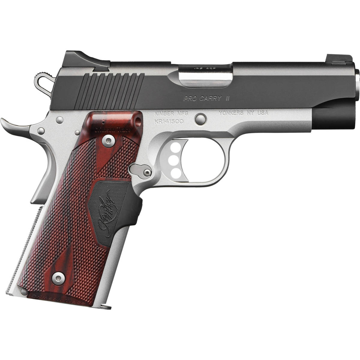 Kimber Mfg.,inc 3200389 Pro Carry II Two-Tone LG 9mm 9+1 4” Black...-img-1