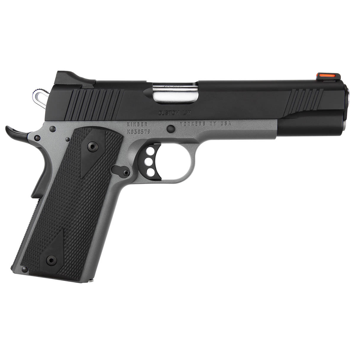 Kimber Mfg.,inc 3700693 Custom LW Shadow Ghost 45 ACP 8+1 5” KimPro ...