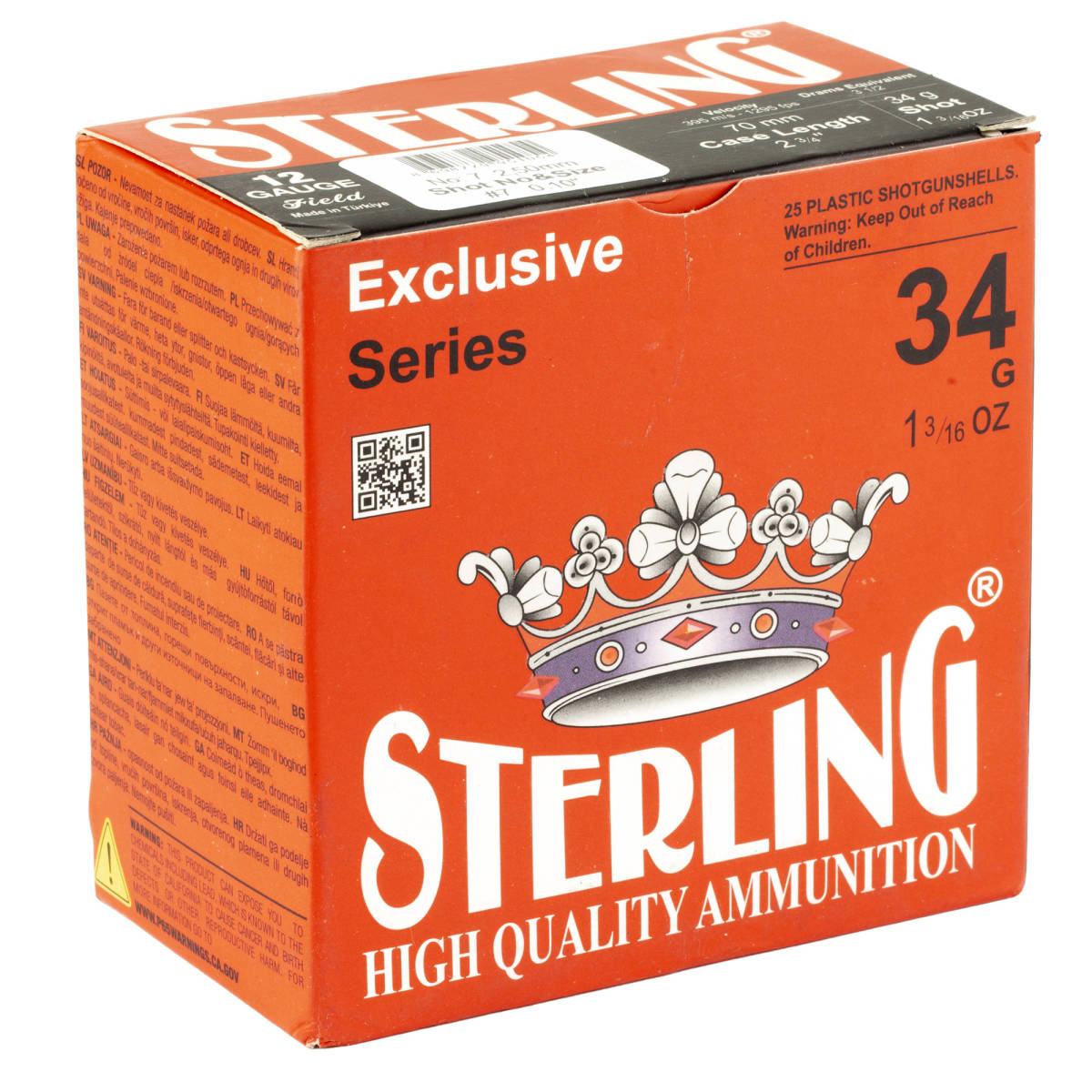 STERLING EXCLSV 12GA 2.75” #7 25/250-img-2