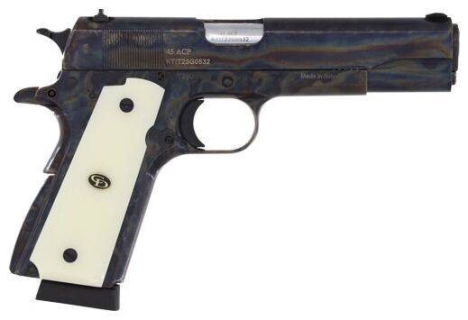 CHARLES DALY 1911 FIELD .45ACP 5” FS CASE COLORED/IVORY GRIPS-img-3