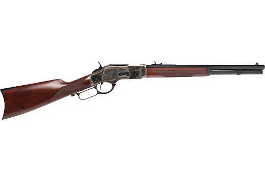 CIMARRON 1873 SADDLE RIFLE .44/40 18” CC/BLUED WALNUT-img-1