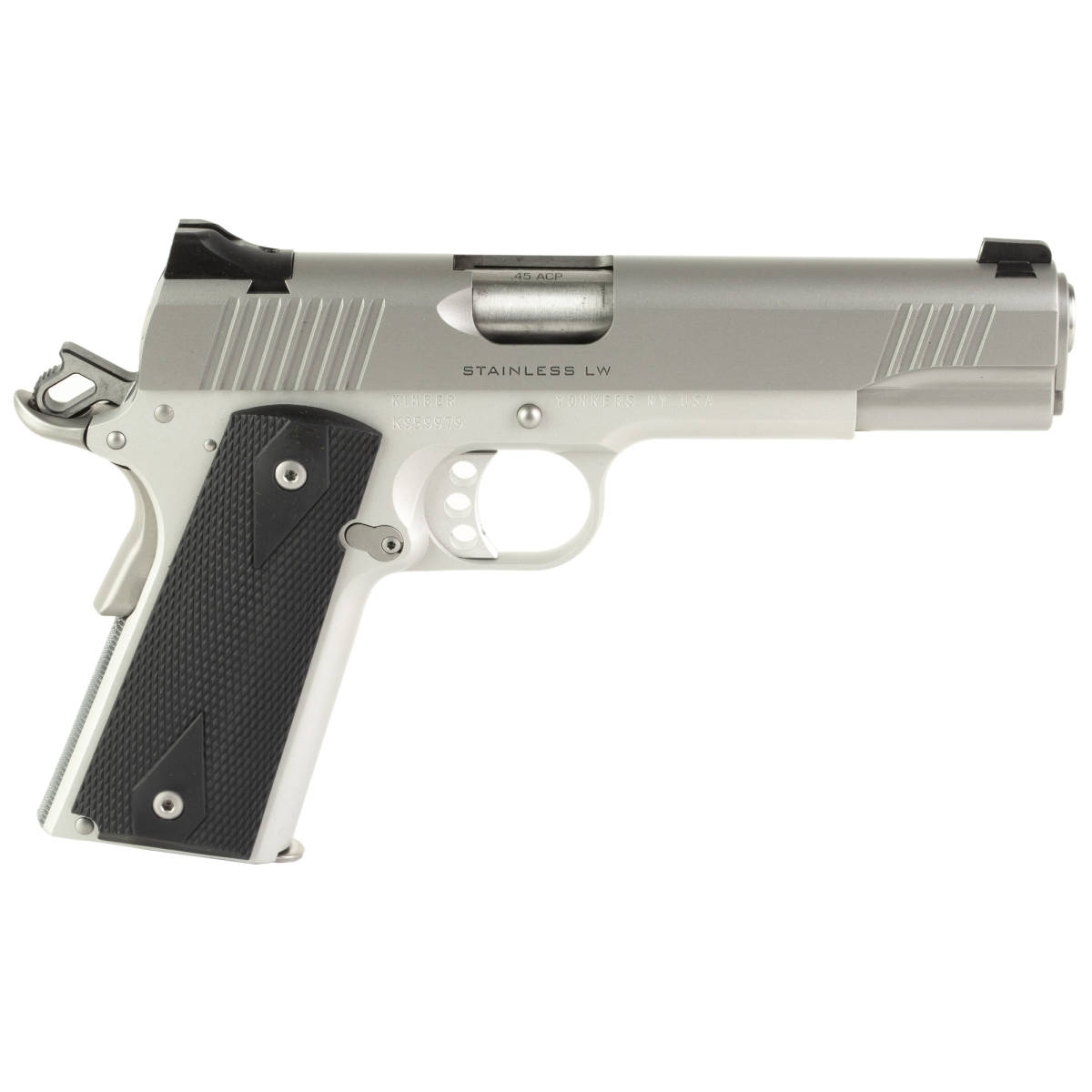 KIMBER STAINLESS LW 45ACP 5” 7RD OR-img-1