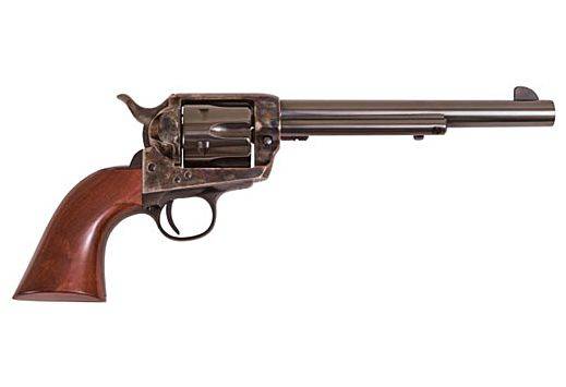 CIMARRON FRONTIER .38SPL/.357 PW FS 7.5” CC/BLUED WALNUT-img-1
