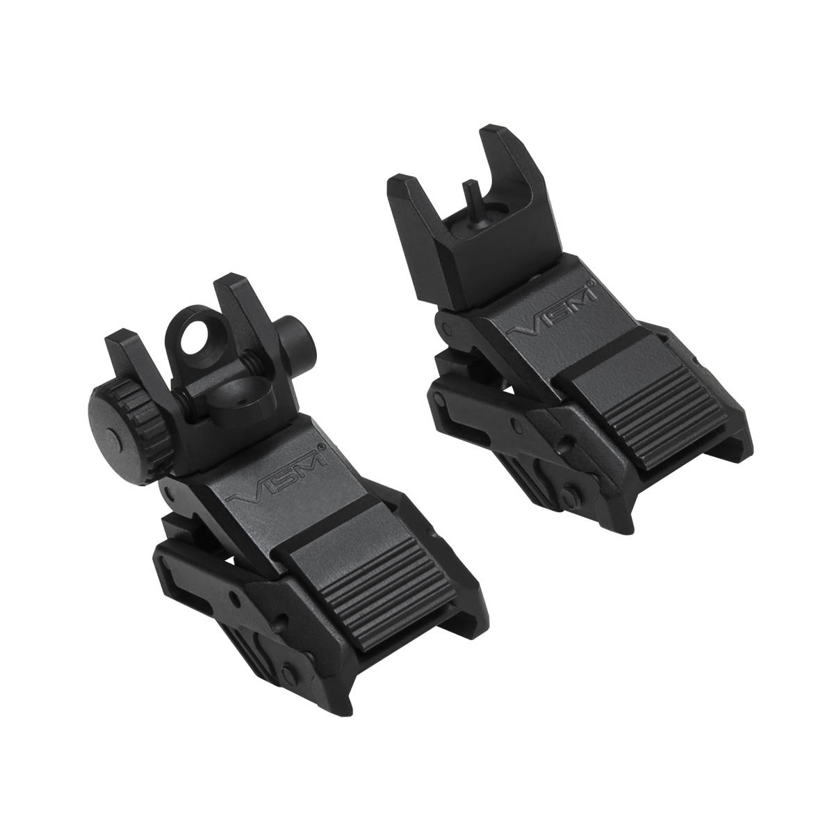 NcStar VMARFLC Pro Series Flip Up Front and Rear Sights Black for...-img-1