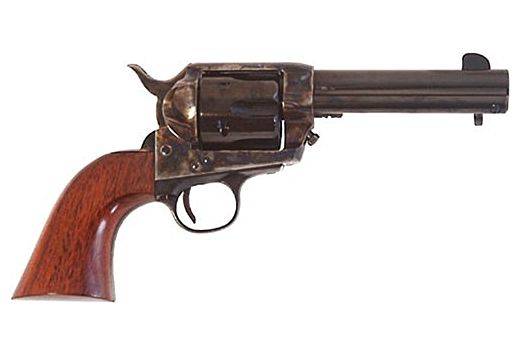 CIMARRON FRONTIER .357 OM FS 4.75” CC/BLUED WALNUT-img-1