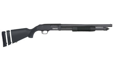 Mossberg 51607 590S Compact 12 Gauge Pump 3” 5+1 18.50” Matte Blued...-img-0