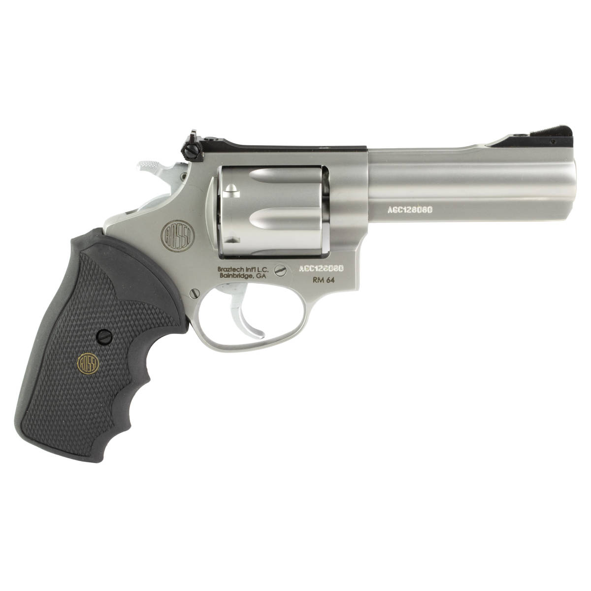 Rossi 2RM649 RM64 357 Mag 6 Shot 4” Matte Stainless Steel Barrel,...-img-1
